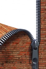 unzip brick wall unzip brick wall